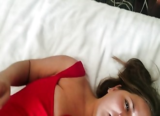Painting face with load of cum