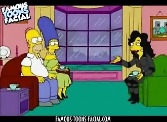 Trio avec le couple Simpson et une bisexuelle